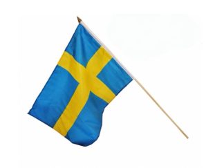 Handflagga Tyg