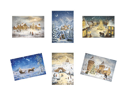 Kalenderkort White Christmas