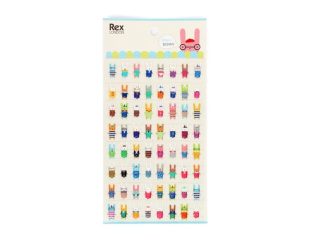 Stickers 3D Puffy Bonny Bunny