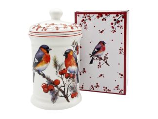 Porslinsburk Christmas Birds