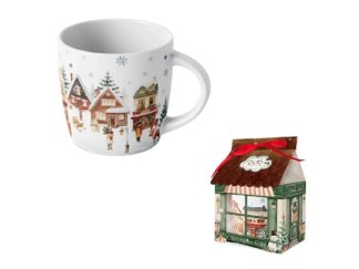 Mugg i Husbox Christmas Village