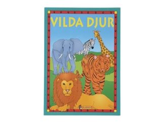 Målarbok Vilda Djur