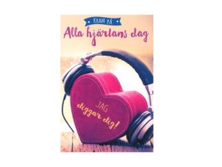 Dubbelt Kort Valentin Nr. 881B