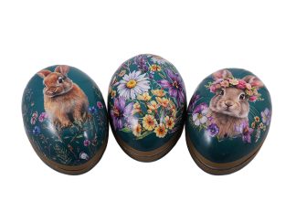 Påskägg 18 cm Floral Couture