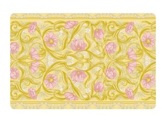 Tablett Yellow Flowers