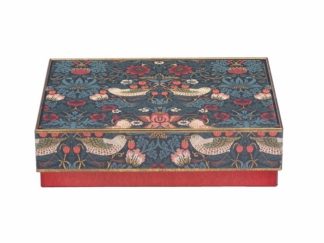 Platt Rekt W.M Strawberry Thief Blå