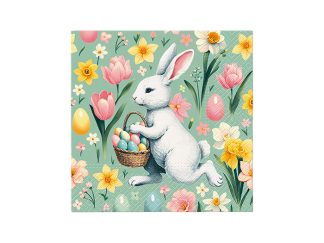 Servett Bunny Joy Pattern