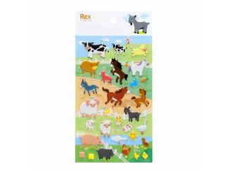 Stickers 3D Puffy Farm Animals