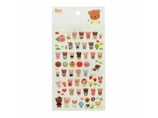 Stickers 3D Puffy Adorable Bears