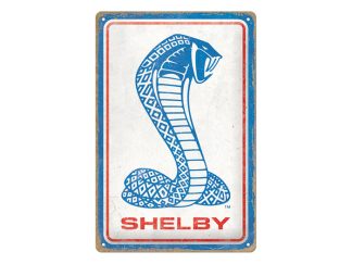 Plåtskylt Shelby Cobra Snake 20x30