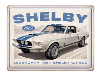 Plåtskylt Shelby 1967 GT 500