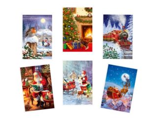 Kalenderkort Ho Ho Ho