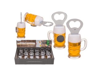 Flasköppnare Ölglas