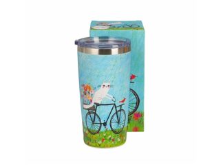 Termosmugg Cat Bicycle