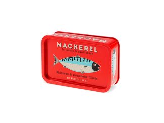 Liten Ask Retro Mackerel