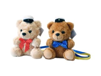 Studentmaskot Nalle 2-olika