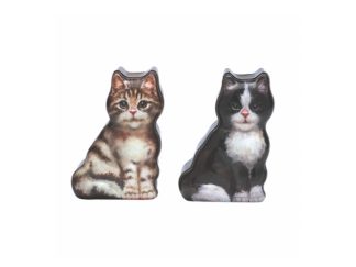 Plåtburk Cats 2-olika