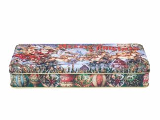 Smalt Skrin Platt Vintage Christmas