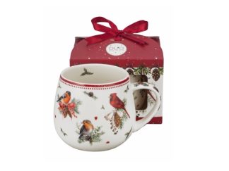Mugg Barrel i Box Birds of Winter