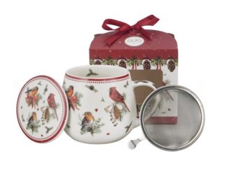 Mugg Barrel Birds of Winter m.Tesil