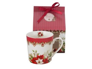 Mugg i Husbox Christmas Flower