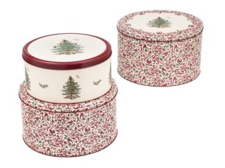 3-p Rund Kak Spode Christmas Tree