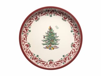 Bricka Rund Spode Christmas Tree