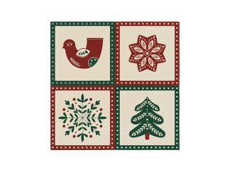Servett Christmas Folk