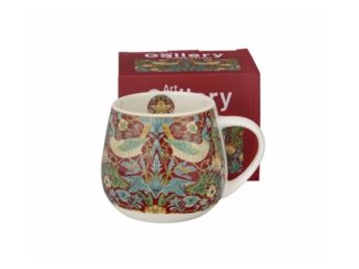 Mugg Barrel W.M Strawberry Thief Red